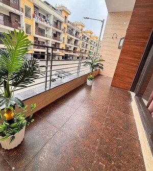 Balcony in 3 BHK Apartment at Maya Green Lotus Saksham, International Airport Road – for Rent