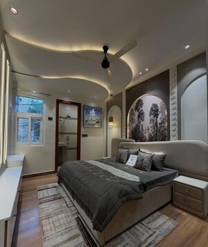 Bedroom in 3 BHK Apartment at Maya Green Lotus Saksham, International Airport Road – for Rent