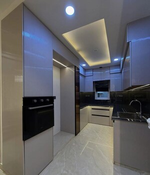 Kitchen in 3 BHK Apartment at Maya Green Lotus Saksham, International Airport Road – for Rent