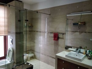 Bathroom in 4 BHK Apartment at Anand Niketan – for Sale