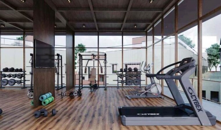 Gym, kasindra 5 Bedroom 3100 Sq.Ft. Independent House In Kasindra Ahmedabad 10688808