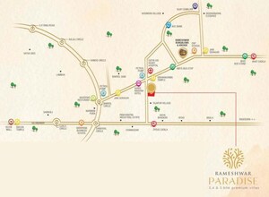 5 BHK Independent House – Map Location View at Kasindra - for Sale