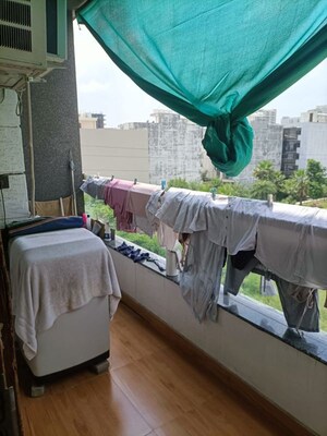 Balcony in 3 BHK Builder Floor at Puri Kohinoor, Sector 89 – for Rent