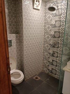 Bathroom in 3 BHK Builder Floor at Puri Kohinoor, Sector 89 – for Rent