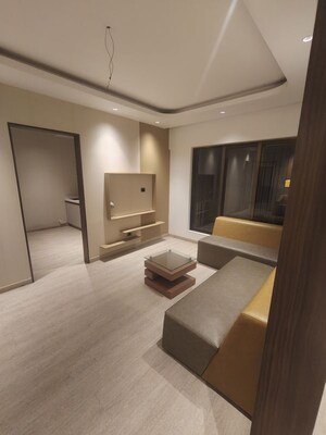 Living Room in 1 BHK Apartment at Dosti Planet North, Shilphata – for Sale