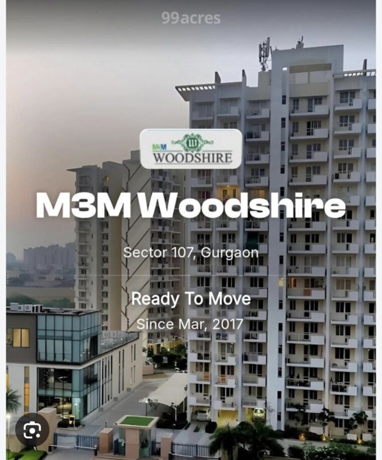 Exterior View, m3m-woodshire 2 Bedroom 1366 Sq.Ft. Apartment In Sector 107 Gurgaon 10665279