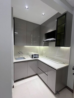 Kitchen in 1 BHK Builder Floor at Sector 55 – for Rent