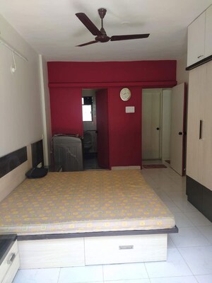 Bedroom in 2 BHK Apartment at Nirmiti Horizon, Aundh – for Rent