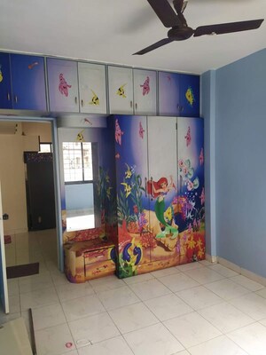 Living Room in 2 BHK Apartment at Nirmiti Horizon, Aundh – for Rent