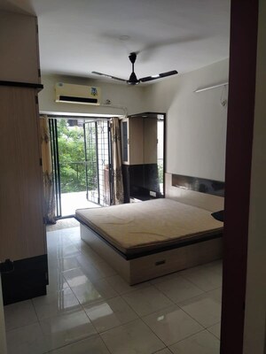Bedroom in 2 BHK Apartment at Nirmiti Horizon, Aundh – for Rent