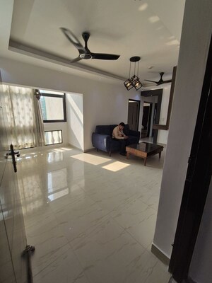 Staircase in 3 BHK Apartment at Nimbus The Hyde park, Sector 78 – for Rent