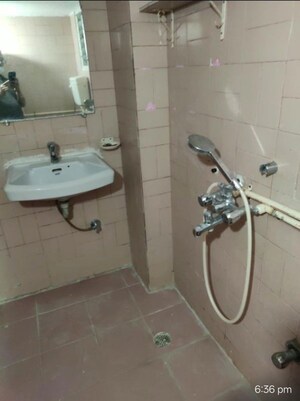 Bathroom in 2 BHK Apartment at Powai Cosmopolitan CHS, Powai – for Rent