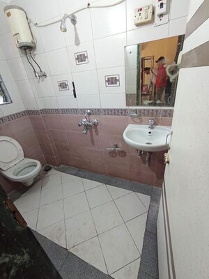 Bathroom in 1 BHK Apartment at Sadan Wadi – for Rent