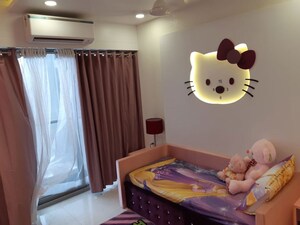 Living Room in 3 BHK Apartment at Adani Western Heights Sky Apartments, Andheri West – for Rent