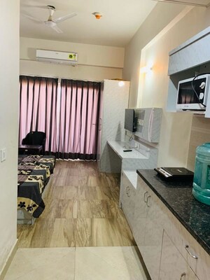 Kitchen in Studio Apartment at Paramount Golfforeste, Zeta I Greater Noida – for Rent