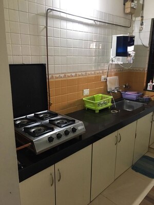 Kitchen in 2 BHK Apartment at Kapil Malhar Apartment, Baner – for Rent