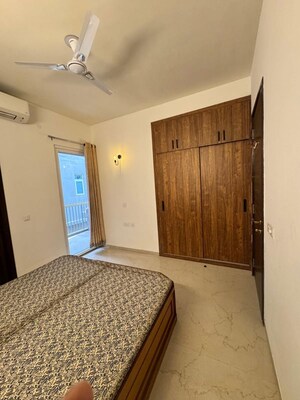 Bedroom in 3 BHK Builder Floor at Smart World Orchard, Sector 61 – for Rent