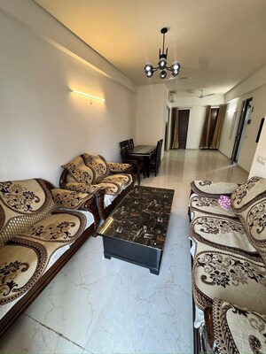Living Room in 3 BHK Builder Floor at Smart World Orchard, Sector 61 – for Rent