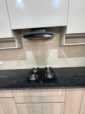 Kitchen in 3 BHK Builder Floor at Smart World Orchard, Sector 61 – for Rent