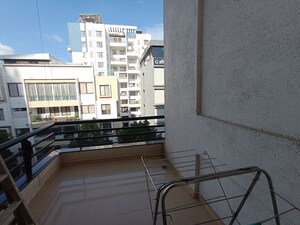 Balcony in 3 BHK Apartment at Gera Regent Park, Baner – for Rent