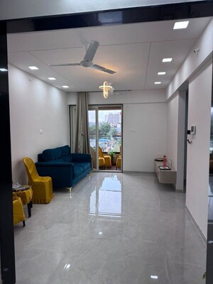 Living Room in 3 BHK Apartment at Rama Celestial City Phase II, Ravet – for Sale