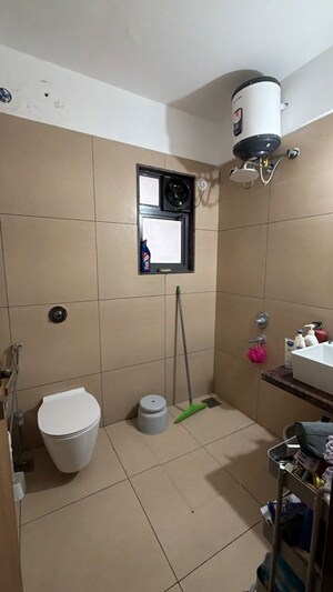 Bathroom in 2 BHK Apartment at Majestique Signature Towers, Balewadi – for Rent
