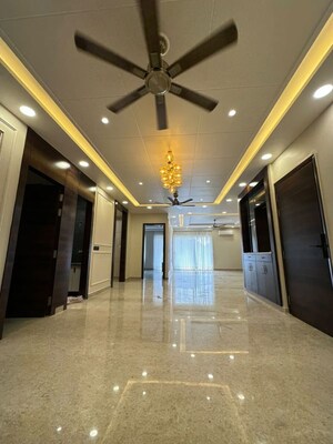 Building Lobby in 3 BHK Builder Floor at Sushant Lok ii – for Sale