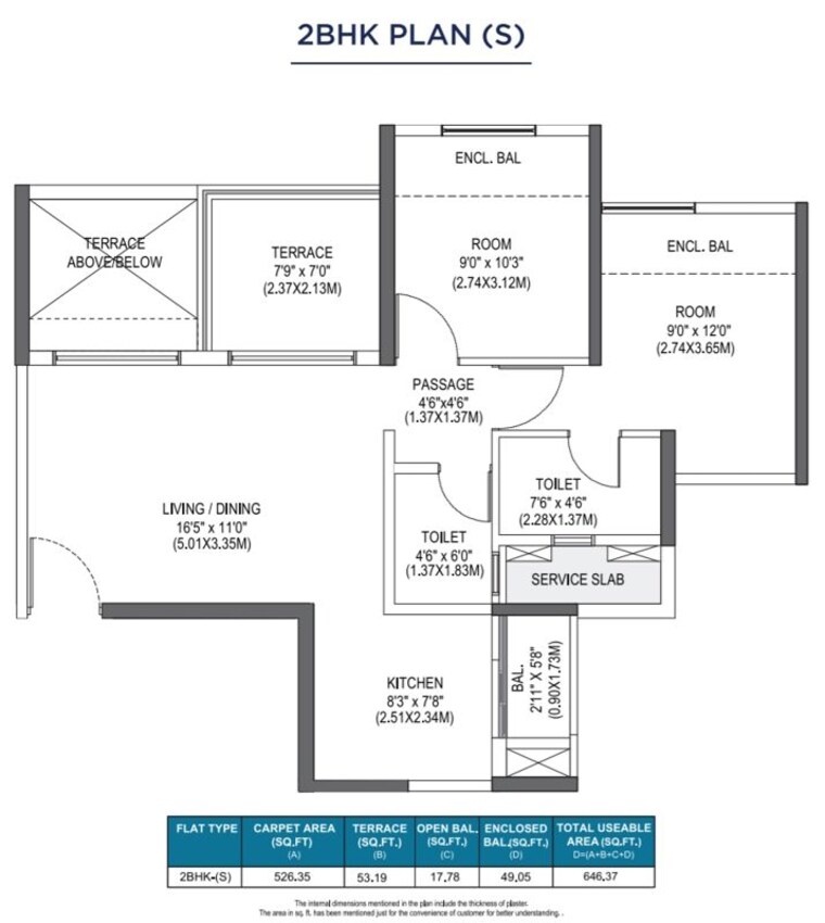 Floor Plan, pride-purple-park-connect 3 Bedroom 1212 Sq.Ft. Apartment In Hinjewadi Pune 10689407