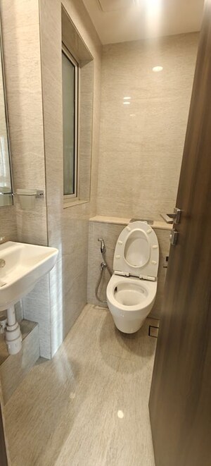 Bathroom in 1 BHK Apartment at Hiranandani Regent Hill, Powai – for Rent