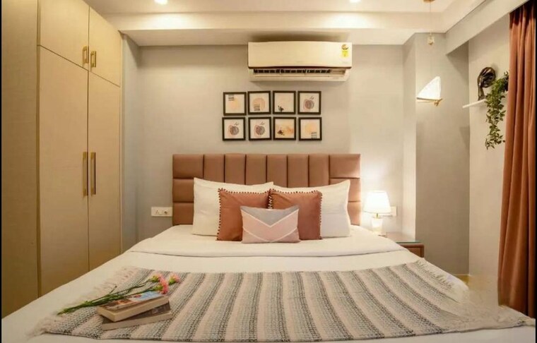 Bedroom, sas-shalimar-grand 3 Bedroom 1900 Sq.Ft. Apartment In Butler Colony Lucknow 10689422