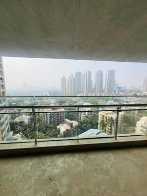 Balcony in 2 BHK Apartment at DB Woods, Goregaon East – for Rent