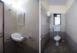 Bathroom in  Pg at Right Channel Trishul Heights, Kandivali West – for Rent