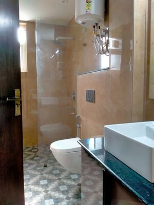 Bathroom in 3 BHK Builder Floor at Sector 43 – for Rent