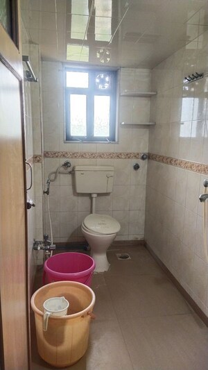 Bathroom in  Pg at Shree Mira CHS, Kandivali East – for Rent