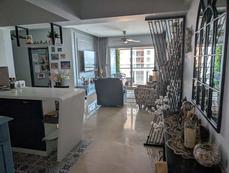 Living Room, db-woods 2.5 Bedroom 1100 Sq.Ft. Apartment In Goregaon East Mumbai 10689469