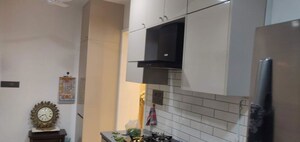 Kitchen in 3 BHK Apartment at Wadhwa Imperial Heights, Goregaon West – for Rent