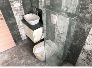 Bathroom in 3 BHK Builder Floor at Whiteland Blissville, Sector 76 – for Sale