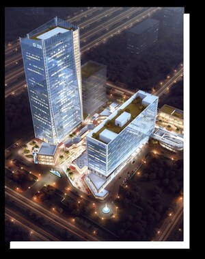 Staircase in  Office Space at Group 108 One FNG, Sector 142 – for Sale
