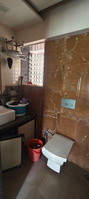 Bathroom in 2 BHK Apartment at Venus Apartment Bhakti Park, Bhakti Park – for Rent