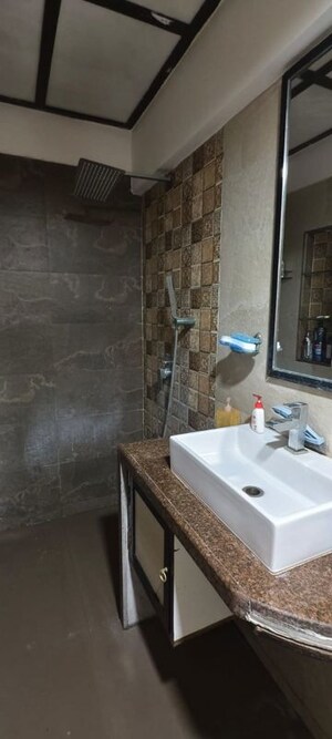 Bathroom in 2 BHK Apartment at Venus Apartment Bhakti Park, Bhakti Park – for Rent