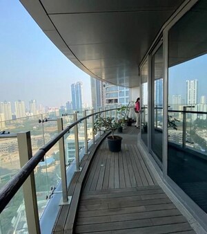 Balcony in 2 BHK Apartment at Omkar Veda Exclusive, Parel – for Sale