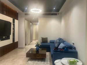 Living Room in 2 BHK Apartment at Omkar Veda Exclusive, Parel – for Sale