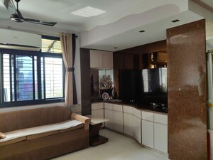 Kitchen in 3 BHK Apartment at Thane West – for Rent