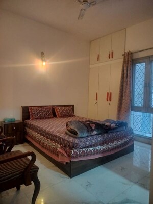 Bedroom in 2 BHK Builder Floor at RWA Apartments Sector 26, Sector 26 – for Rent