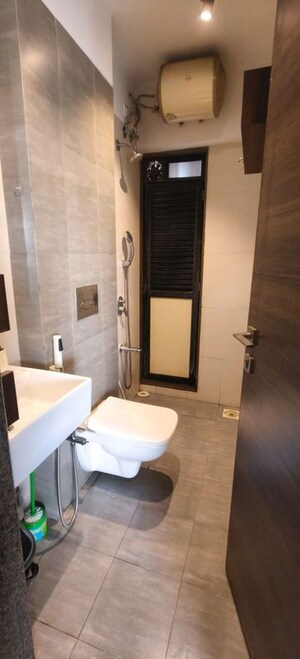Bathroom in 1 BHK Apartment at Kanakia Rainforest, Andheri East – for Sale