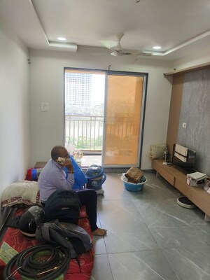 Living Room in 3 BHK Apartment at Tulsi Ayush Palace Phase II, Kalyan West – for Sale