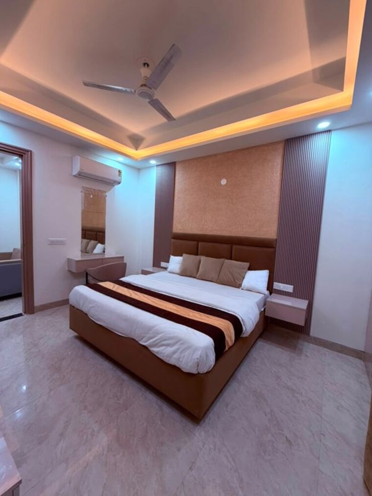 Bedroom, sector 46 1 Bedroom 750 Sq.Ft. Builder Floor In Sector 46 Gurgaon 10689685