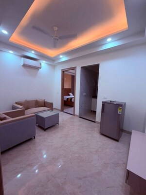 Living Room in 1 BHK Builder Floor at Sector 46 – for Rent
