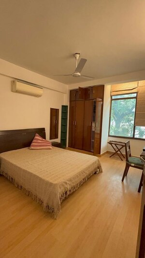 Bedroom in 3 BHK Builder Floor at Greater Kailash ii – for Rent