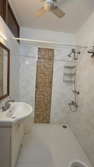 Bathroom in 3 BHK Builder Floor at Greater Kailash ii – for Rent
